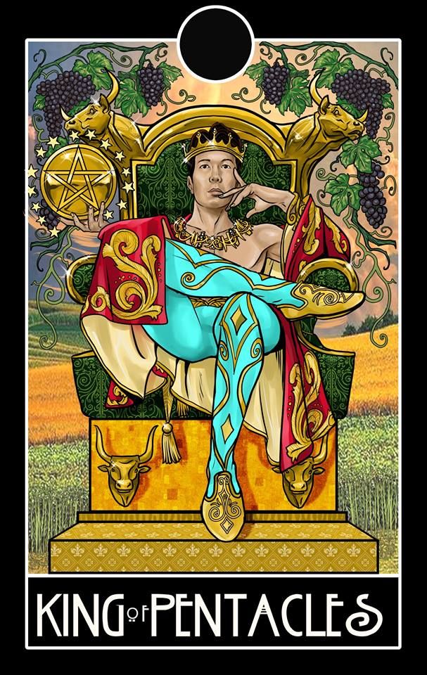 Ý nghĩa lá King of Pentacles Bí mật ẩn sau bộ bài Tarot